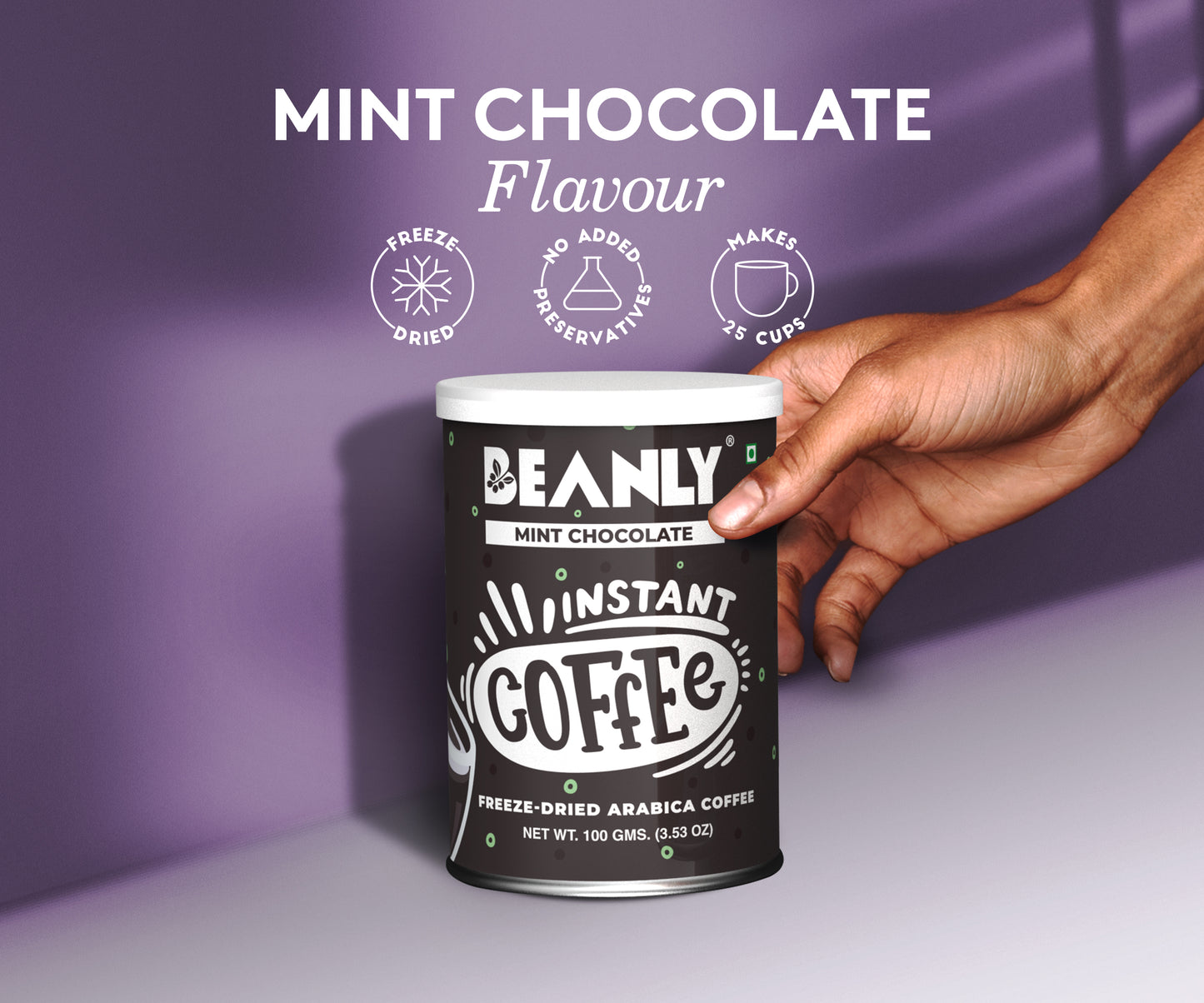 Mint Chocolate Instant Coffee 100g