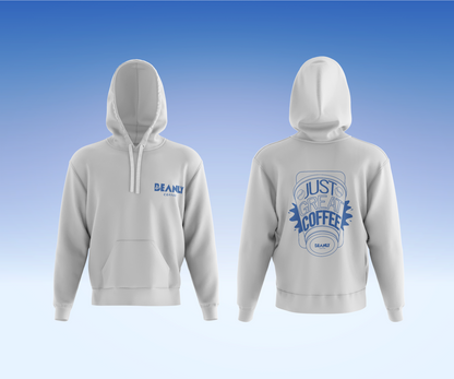 Just Great Coffee Hoodie (White)