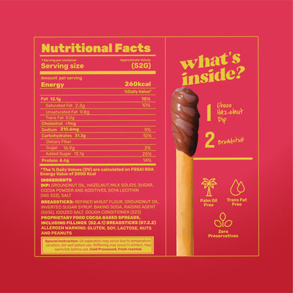 Choco Hazelnut Dibs - Pack of 4