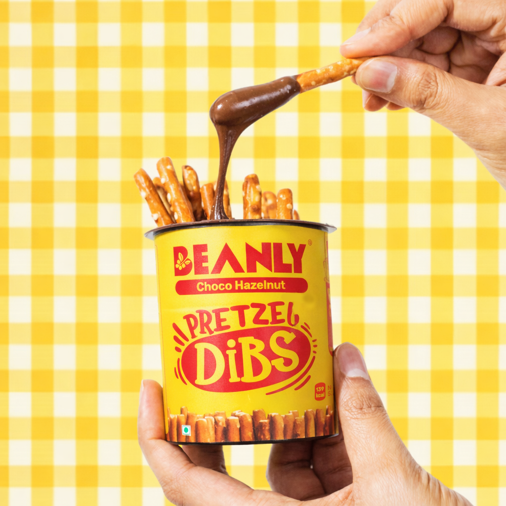 Choco Hazelnut Pretzel Dibs - Pack of 4