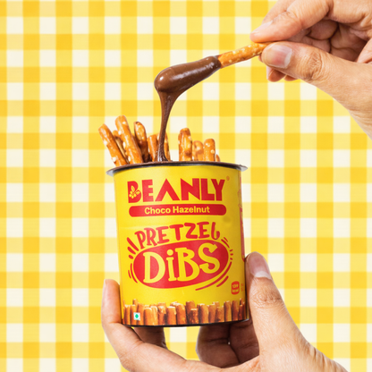 Choco Hazelnut Pretzel Dibs - Pack of 4