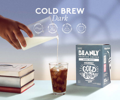 Dark Overnight Cold Brew Bags - Pack of 5