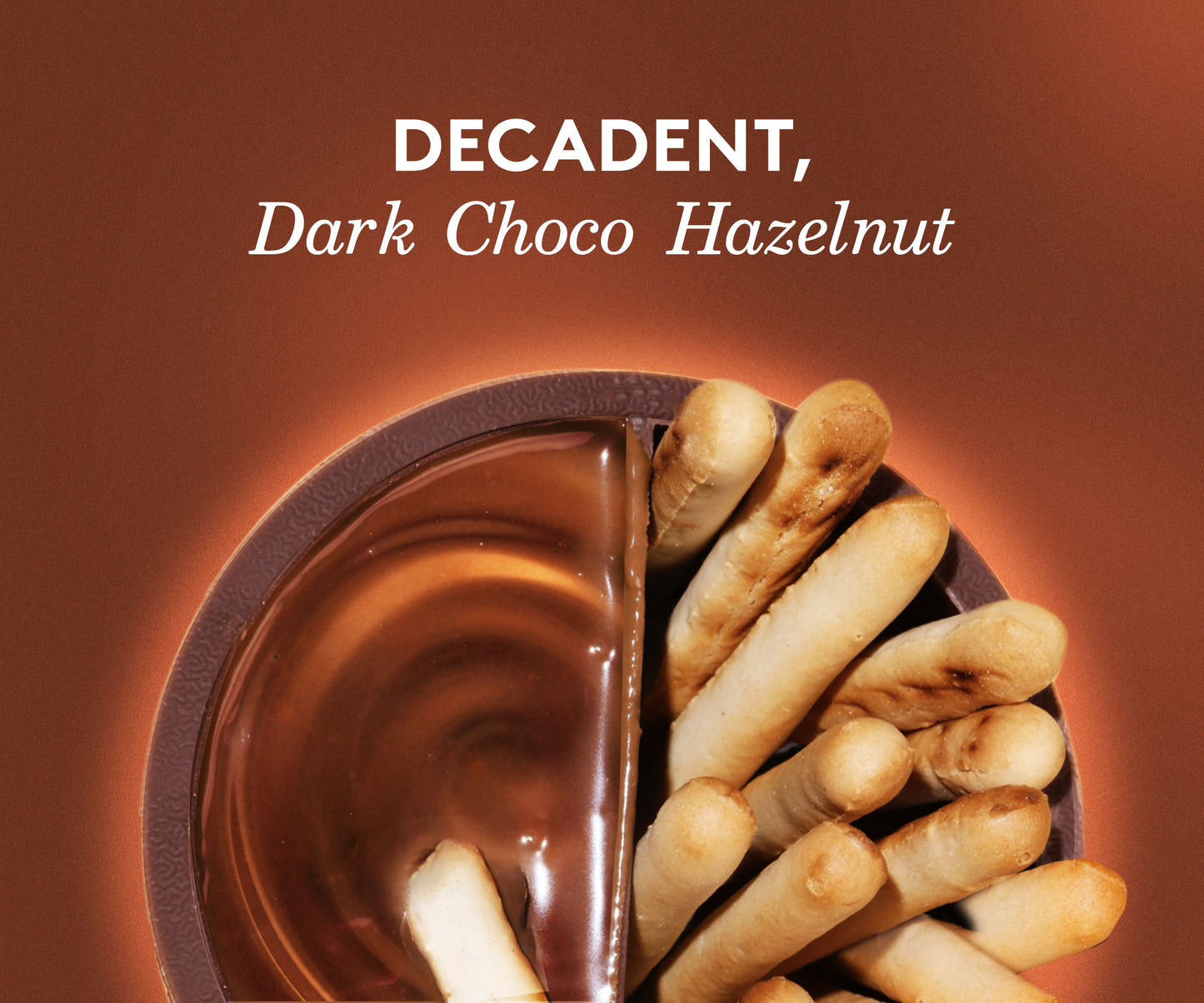 Dark Chocolate Hazelnut Dibs - Pack of 4